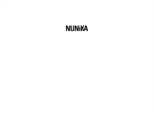 Tablet Screenshot of nunika.com